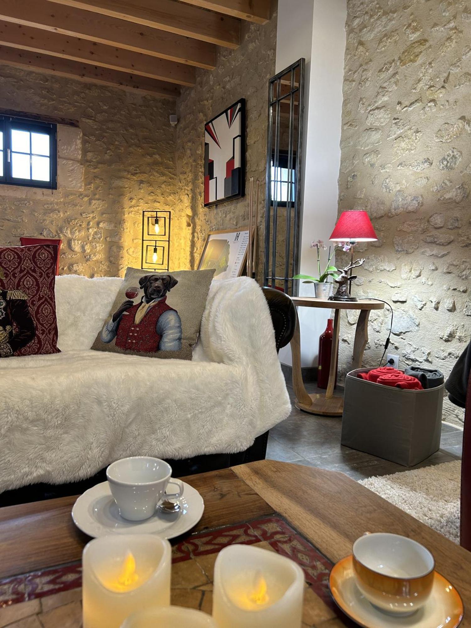 Le Hameau De La Closerie Flere-la-Riviere Rom bilde